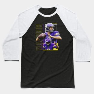 Kirk Cousins Football Design Poster Baseball T-Shirt